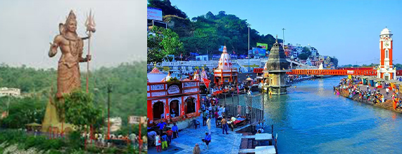 Rudra City Taxi service to Haridwar and Rishikesh